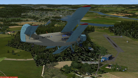 Kattleberg screenshot P3D med FTX/UTX Europe