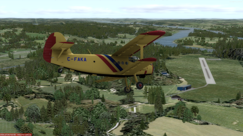 Kattleberg screenshot FSX utan UTX Europe