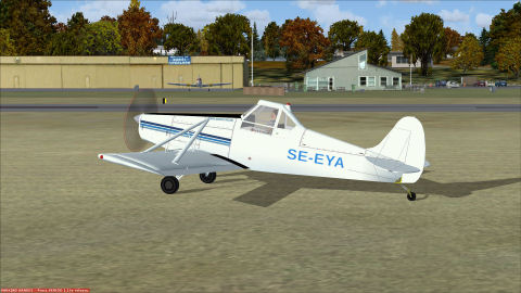 Gliding club's tug plane Piper PA-25 SE-EYA