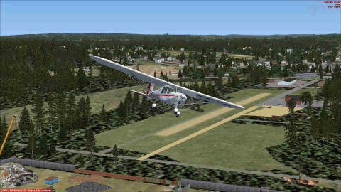 Svenljunga start runway 20
