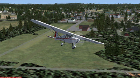 Svenljunga start runway 20